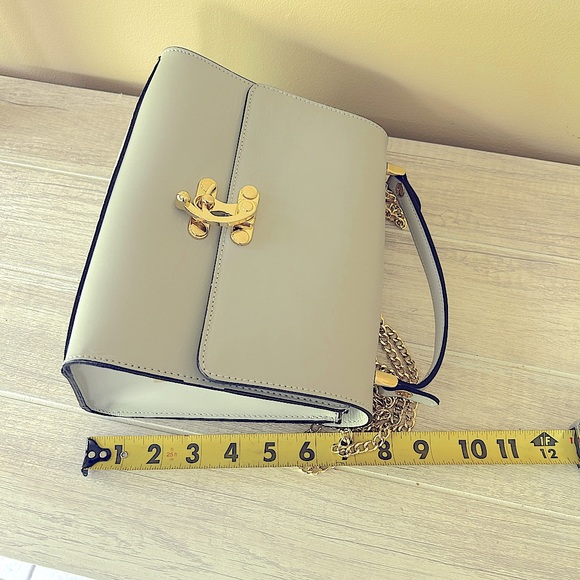 Designer RON WHITE top handle Shoulder Bag - Picture 13 of 14